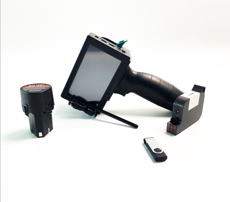 AOYIN Wholesale Handheld Plastic Bottle Expiration Date Printer Portable Date Printer Gun Hand jet Printer