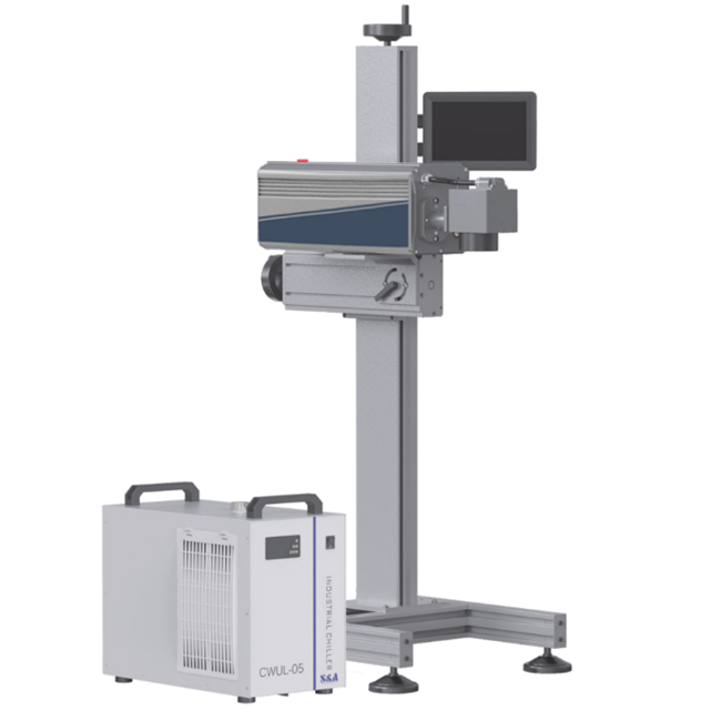 Línea de montaje automática de máquinas de marcado láser volador UV Tipo de producto Equipo de impresión láser
